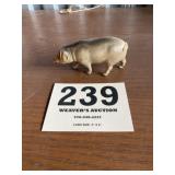 Plastic pig