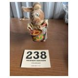 Wind up rabbit drummer works