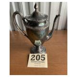 Silver plate teapot
