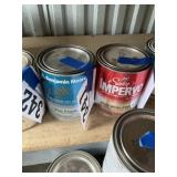 Benjamin Moore flat finish paint 1 quart