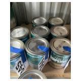 Benjamin Moore semi gloss white paint 3 quarts