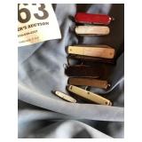 Assorted pocket knives