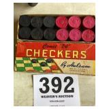 Vintage checkers