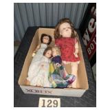 Vintage doll lot