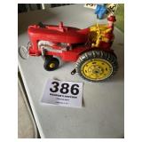 Battery operated tractor