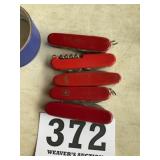 Swiss Army knife lot