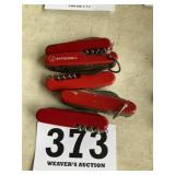 Swiss Army knife lot