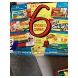 Big sports games, six games