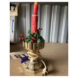 Plastic electric candle