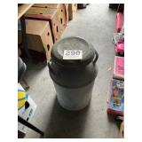 Painted milk can