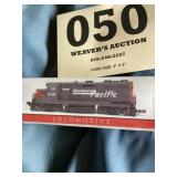 N gage, southern Pacific locomotive