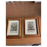 Framed calendar artwork