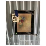 Dear mother, deco, art, framed print