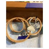 Small embroidery, hoops