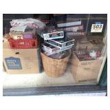 Window lot of miscellaneous stuff