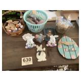 Easter decorating lot