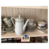 Shelf lot of all dishware