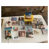 CDï¿½s some unopened, DVDï¿½s and VHS tapes lot