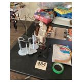 Lot of Plate & Doll Stands