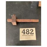 Vintage Wooden Stanley #0 Scribe