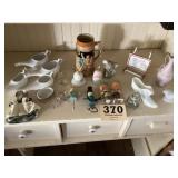 Miscellaneous lot of different types of glassware