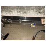 Glass rinse/drying holder