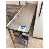 48 inch stainless steel shelving
