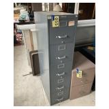 Five door file cabinet metal