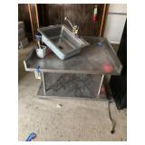 Industrial kitchen stand