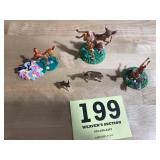 Walt Disneyï¿½s Bambi little figurines