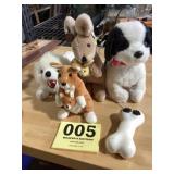 Mechanical Dog & Stuffed Animals
