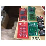 A lot of new Christmas hooks hangers and
