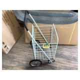 Nice heavy duty laundry cart