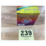 Battery operated bunny ball, new inbox toy