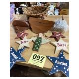 Assorted Wooden Decorations
