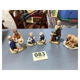 Vintage figurines lot one made in Japan, and two