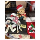Assorted Christmas Figures