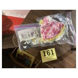 Crocheted, baby hats look new plus some crochet