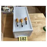 Sterile, light plastic storage container, one