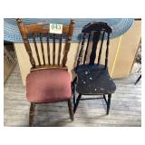 Miscellaneous chair lot