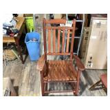 Nice wooden porch rocking chair