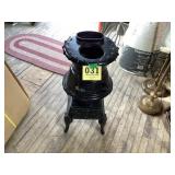 Old Pot Belly Stove, for yard decoration
