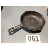 Number five cast-iron frying pan made in USA