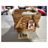 New country woven collection, basket with some