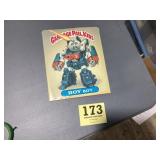 Vintage cabbage, pail kids file folder