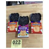 Lot of 3 New Pancake skillet sets