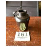 Brown stoneware jug