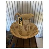 Vintage floral tureen