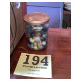 Jar of marbles