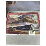 1943 Pennsylvania Railroad print